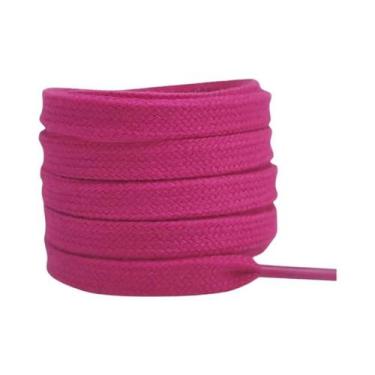 Imagem de Cadarços De Algodão Planos Unissex Para Tênis De Cano Alto AF1 AJ1, Ca