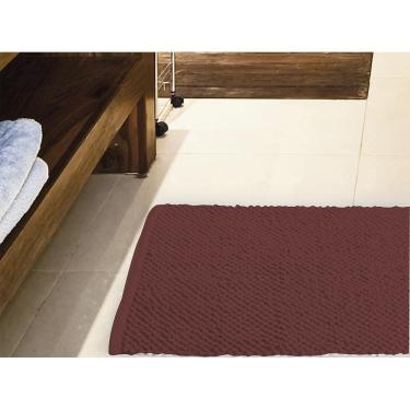 Imagem de Tapete de Banheiro Micropop 60x40cm Vermelho Camesa