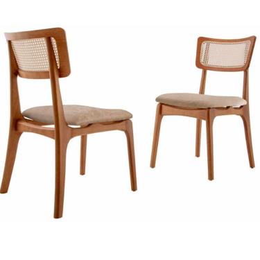 Imagem de Conjunto Com 2 Cadeiras Viena Milano- Cinam.imbuia