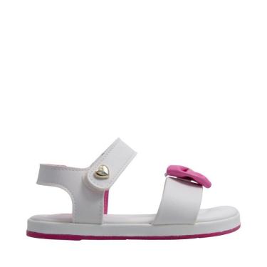 Imagem de Sandalia Pe Com Pe Infantil Com Laço e Fecho Ajustável-Unissex