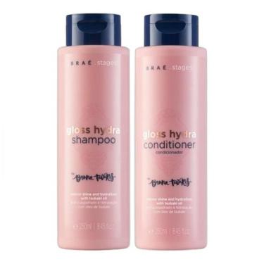 Imagem de Kit Braé Stages by Bruna Tavares Gloss Hydra - Shampoo + Condicionador