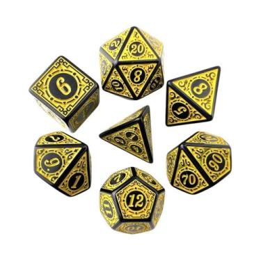 Imagem de Conjunto De Dados DND De Plástico De Alta Qualidade Com Padrões Únicos