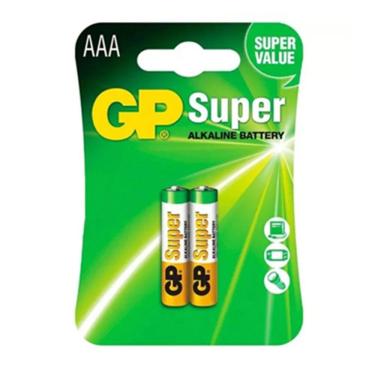 Imagem de GP Super Pilha Alcalina AAA 1.5V Kit Blister com 2 unid