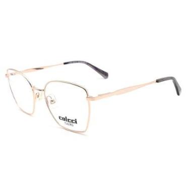 Imagem de Armação de Óculos Colcci C6283e6054 Rosé Brilho cat1-Feminino