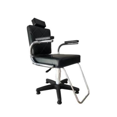 Imagem de Cadeira para Salão de Beleza Profissional Cabeleireiro e Barbeiro Enco