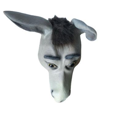 Imagem de Mask Donkey Shreks, chapelaria de látex, adereços de cosplay - yiweisa