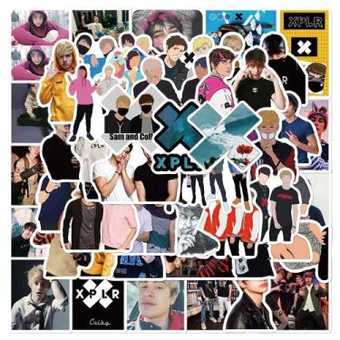 Imagem de Adesivos de vinil impermeável Sams and Colbys, anime, 50 unidades - yi