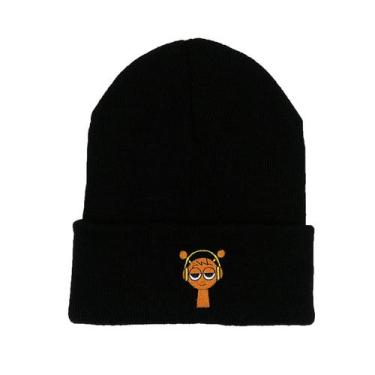 Imagem de Chapéu de malha Sprunkis Anime Winter Beanie Slouch Hat Soft Sk - Yiwe