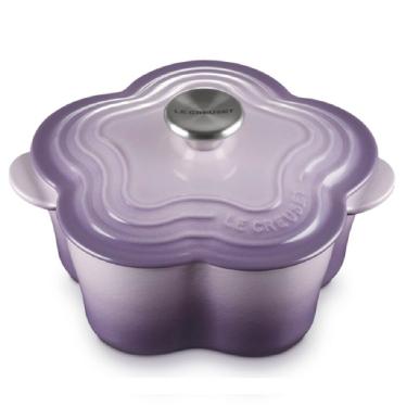 Imagem de PANELA FLOR LE CREUSET TRADITION 20CM EM FERRO FUNDIDO BLUE BELL PURPLE 21034005114460