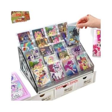 Imagem de Expositor De Cartões Para Brinquedos Infantis, Organizador Transparent