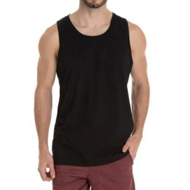 Imagem de Camiseta Regata Masculina Preta Camisa Cavada Originals-Masculino