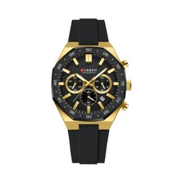 Imagem de Relógio De Pulso Masculino CURREN Esportivo De Quartzo Luminoso À Prov