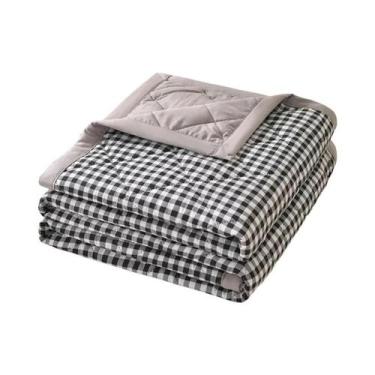 Imagem de Edredom Fino E Macio Para O Verão, Lavável À Máquina, Cobertor Ultrass