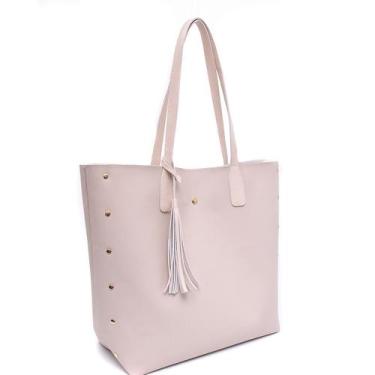 Imagem de Bolsa Feminina Grande e Prática Sacola Espaçosa Alça De Ombro - Alice 