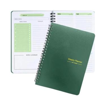 Imagem de Caderno De Planejamento Diário, Semanal E Mensal Para Estudantes, Escr