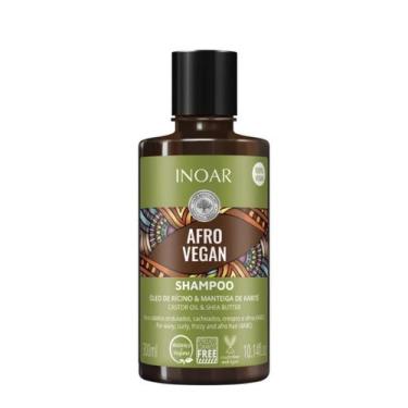 Imagem de Inoar vegan afro sh 300ml ricino e karite