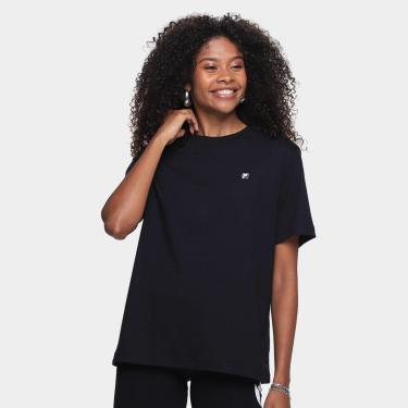 Imagem de Camiseta Fila Oversized Letter Graphic Feminina-Feminino