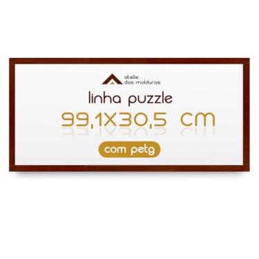 Imagem de Moldura para Quebra Cabeça Game Office Puzzle 1500 Peças 30,5x99,1 com Acetato PETG (Chão de Barro)