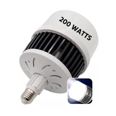 Imagem de Lâmpada Led Bulbo Alta Potência 200w Cor Branco Frio 6500k - E-Brilhan