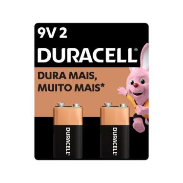 Imagem de 2 Baterias Alcalinas 9v Duracell