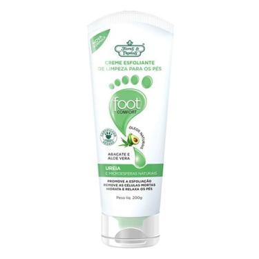 Imagem de Creme Esfoliante de Limpeza para os Pés Flores e Vegetais 200g - Flore