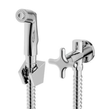 Imagem de Ducha Higiênica Com Derivação Cross Cromado Celite