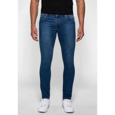 Imagem de Calça Jeans Skinny Guess Azul-Masculino
