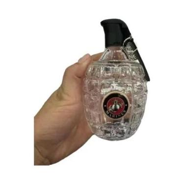 Imagem de Decantador De Uísque Em Formato De Granada, Garrafa De Vidro Borossili