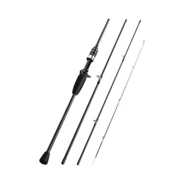 Imagem de Vara De Pesca Ultra Leve Em Fibra De Carbono 1.8m 2.1m 4 Seções Com Ca