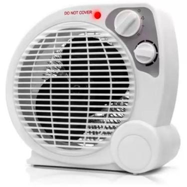 Imagem de Aquecedor Elétrico Portátil Ventilador 4 Estágios 110v Ou 220 com Alça
