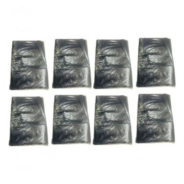Imagem de Saco para Lixo Reforçado Preto 20L Pacote com 800 Unidades Uso Geral Higipack