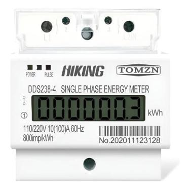 Imagem de Medidor Energia Bifásico Hiking 110/220v 100a 2 Fases+neutro - Congrat