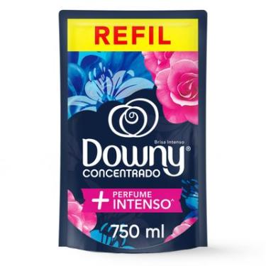 Imagem de Amaciante Concentrado Brisa Intenso Downy 750ml Refil Perfume Duradouro