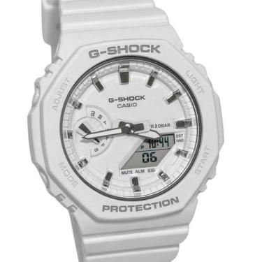 Imagem de Relógio Casio Analógico e Digital G-Shock Feminino Branco GMA-S2100-7A