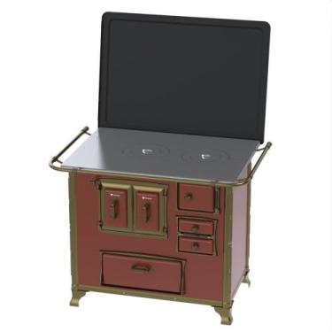 Imagem de Fogao a Lenha Venax GII n 2 Renaissance Tabaco, SAIDA ESQUERDA