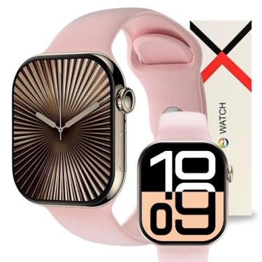 Imagem de Relógio inteligente W10 PRO Microwear Smartwatch  X 47mm  NFC  Tela Cu