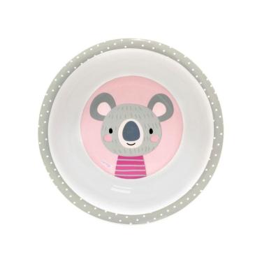 Imagem de Tigela Infantil Coala Prática para Refeições Infantis Rosa Clingo