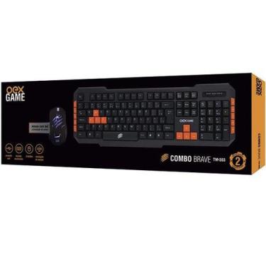 Imagem de Kit Teclado e Mouse Gamer Brave OEX TM303