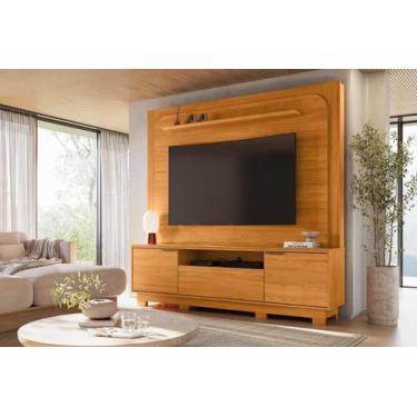 Imagem de Rack com Painel Nilo para TV de até 75 polegadas (Com Pés) - Cinamomo 