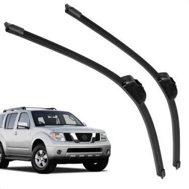 Imagem de Par Palheta Dianteira Limpadora de Para-brisa Pathfinder 2005 a 2009 d