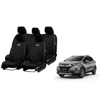 Imagem de Kit Capa de Couro WR-V 15-24 Proteção Total Contra Rasgos e Sujeira - 