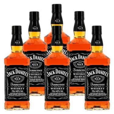 Imagem de Whisky Jack Daniel's Tennessee Whiskey 700ml 6 Unidades