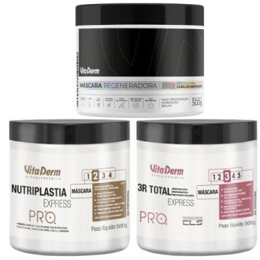 Imagem de Cronograma Capilar Vita Derm Kit