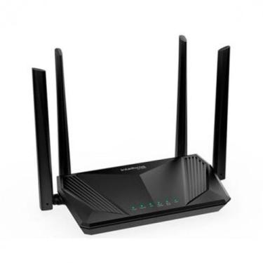 Imagem de Roteador Intelbras RX1500, 802.11ax, Wi-Fi 6, 1500Mbps, Dual Band, 4 A