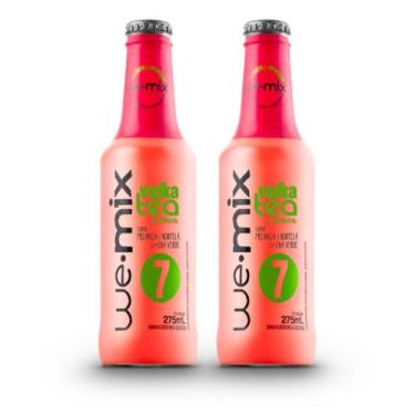 Imagem de We Mix 7  Melancia e Hortelã com Chá Verde, Kit com 2