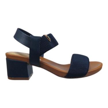 Imagem de Sandália Casual Feminina Modare Ultraconforto 7187100, Preto, 36