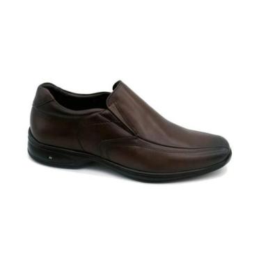 Imagem de Sapato Masculino Air Bag 3D Jota Pê 71455, Cafe, 40