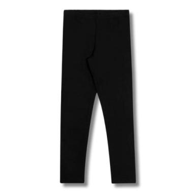 Imagem de Calça Legging Juvenil e Infantil Feminino - TECIA, Preto, 8