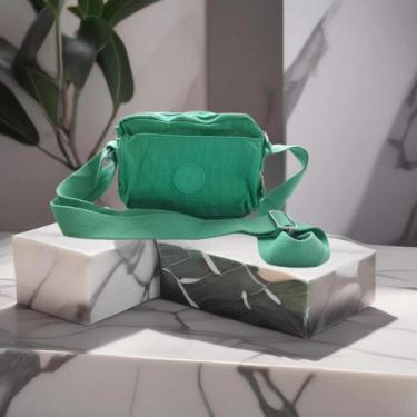 Imagem de Bolsa Feminina Transversal Nylon para passeios tiracolo estilo Kipling