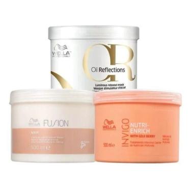 Imagem de Wella - Cronograma - Kit Mascara Nutri Enrich 500 Ml + Mascara Fusion5